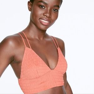 PINK Smocked Bralette